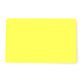 CARD GIALLA SOTTILI 0,40mm