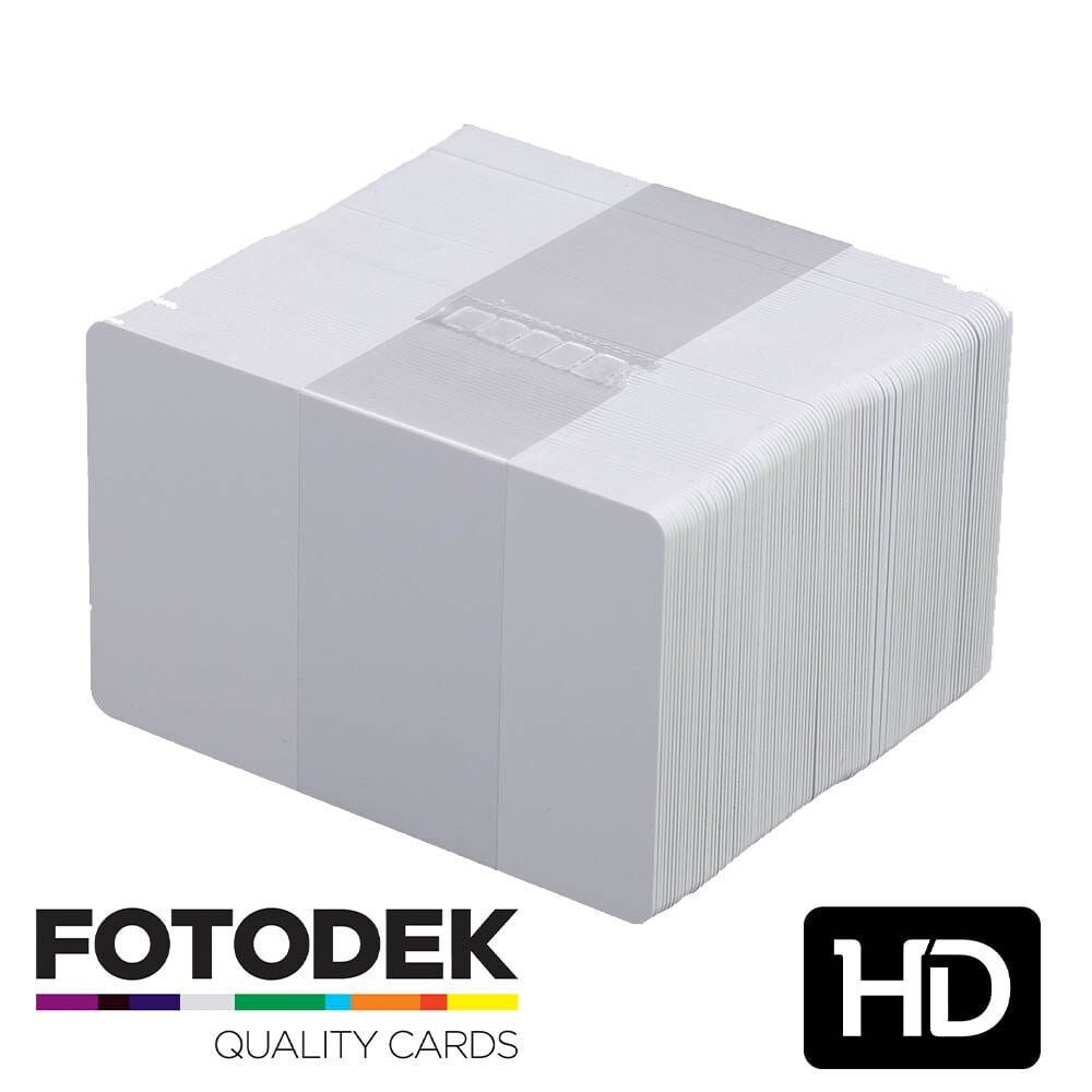CARD PVC FOTODEK SUPER-HD 0,76mm (CONFEZIONE DA 100 PEZZI)