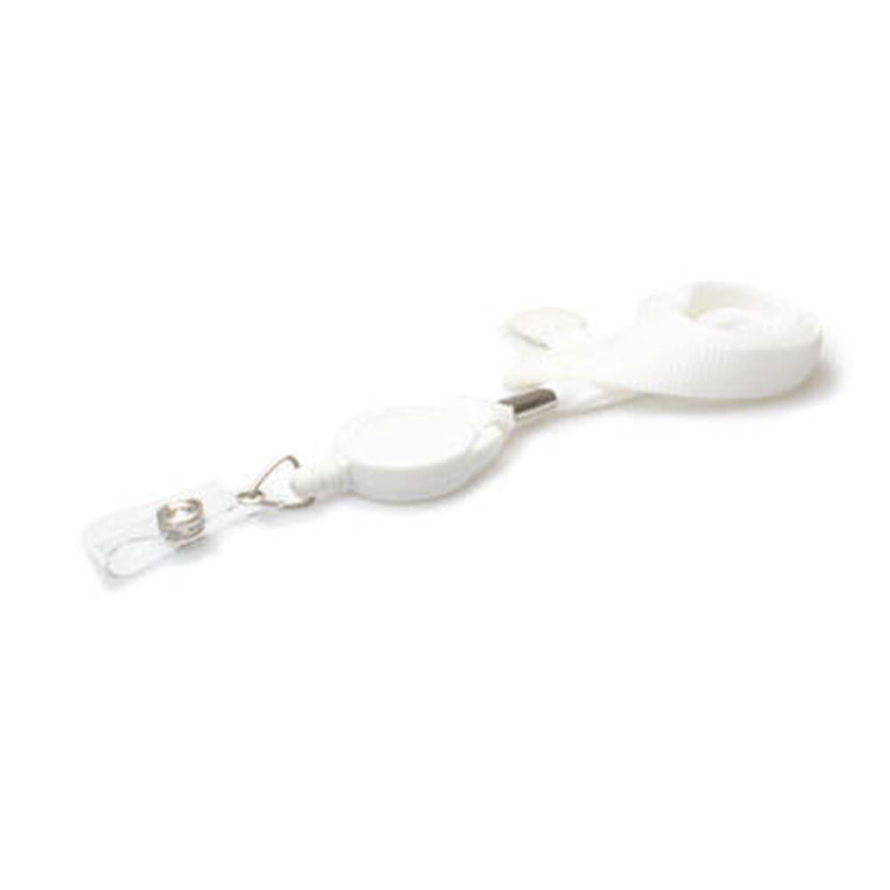 LANYARD CON YOYO COLORE BIANCO