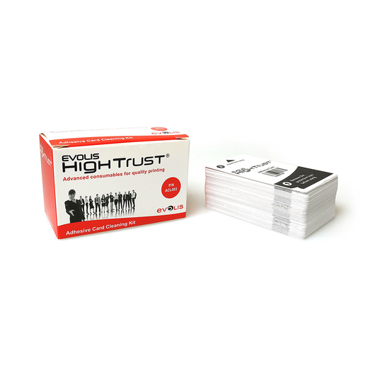 ACL003 - EXTRA CARD ADESIVE EVOLIS (CONF. DA 50)