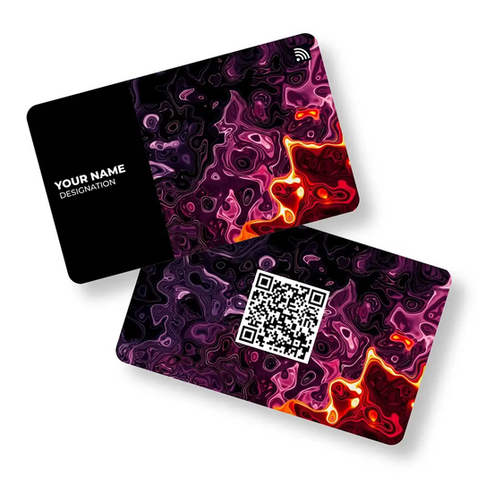 BIGLIETTI DA VISITA RFID NFC NTAG 13,56MHZ CONTACTLESS A COLORI FRONTE RETRO 4+4 (CON LA TUA GRAFICA PERSONALIZZATA)
