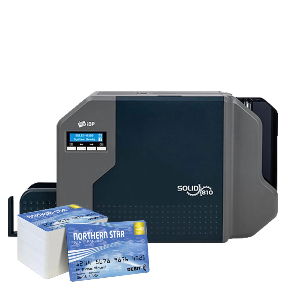 STAMPANTE CARD - IDP SOLID 810 RETRANSFER ULTRA HD