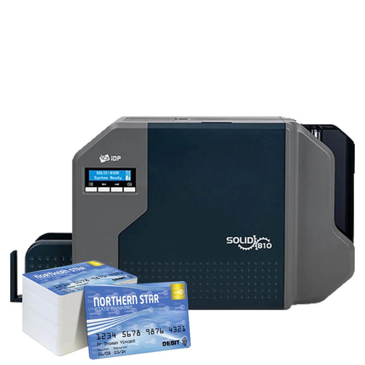 STAMPANTE CARD - IDP SOLID 810 RETRANSFER ULTRA HD