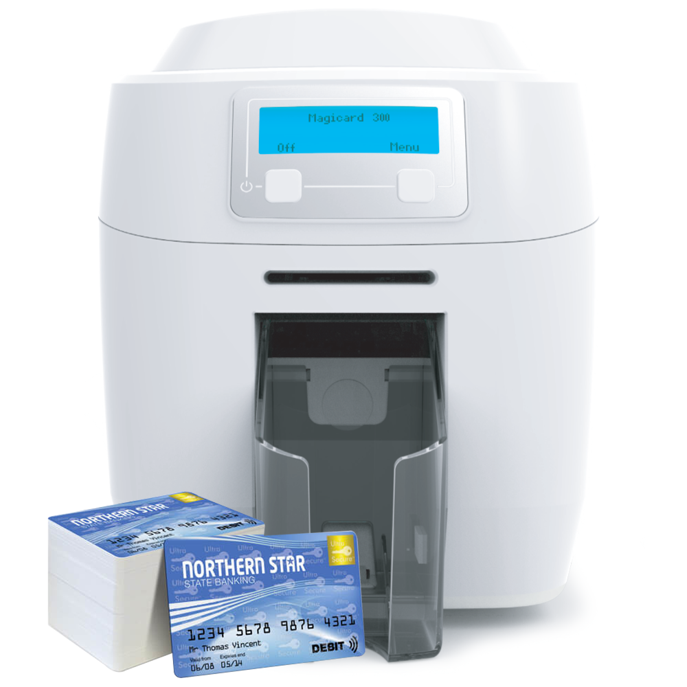 STAMPANTE CARD - MAGICARD 300 EVO (FRONTE RETRO GRATUITO!)