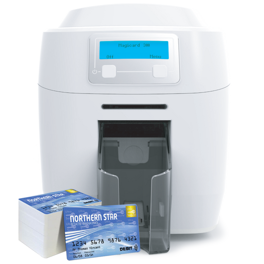 STAMPANTE CARD - MAGICARD 300 EVO (FRONTE RETRO GRATUITO!)