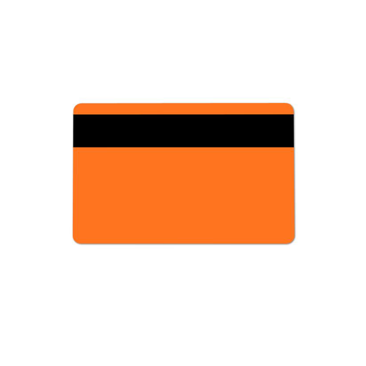 CARD ARANCIONE 0,76mm MAGNETICHE HICO
