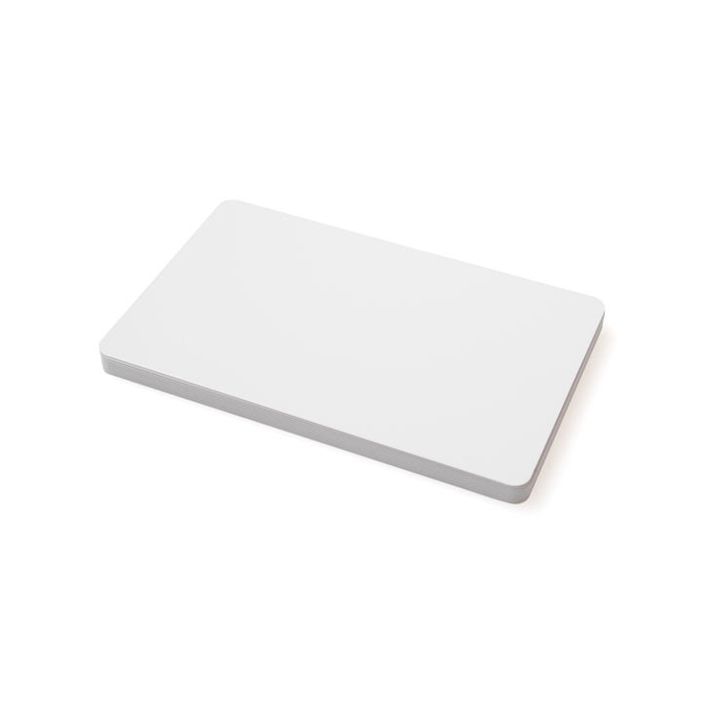 CARD PVC SUPER BIANCHE 0,76mm (CONFEZIONE DA 100 PEZZI)