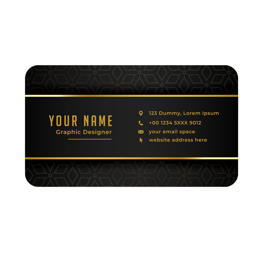 BIGLIETTI DA VISITA RFID NFC NTAG 13,56MHZ CONTACTLESS - VERSIONE NERO OPACO - CON LOGO ORO METAL E ARGENTO METAL (CON LA TUA GRAFICA PERSONALIZZATA)