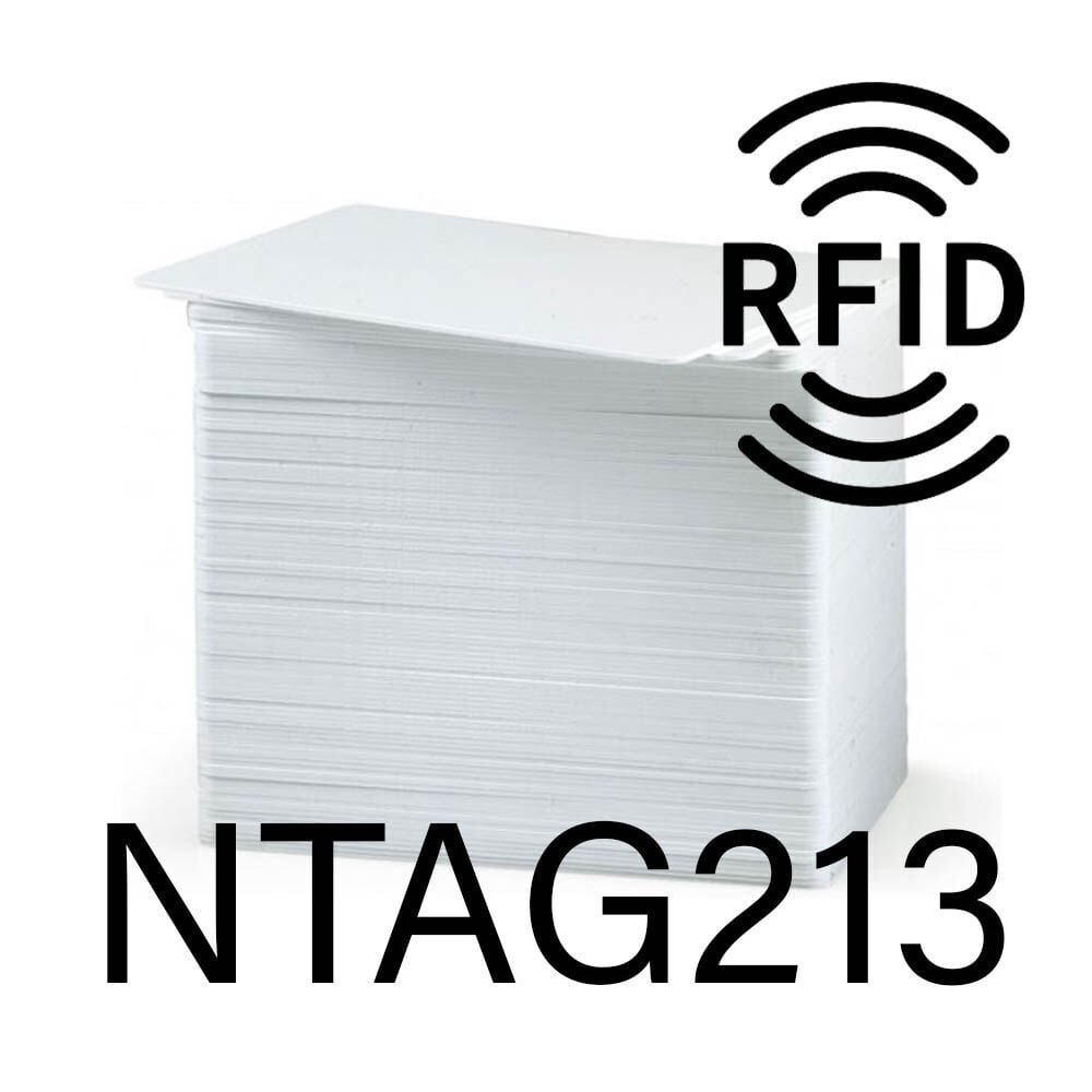 CARD RFID NFC NTAG213 BIANCHE 13,56MHZ