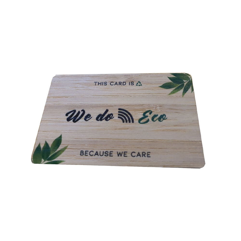 CARD IN LEGNO BAMBOO PERSONALIZZABILI 0,76mm (PER INKJET)