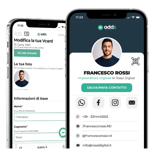 DASHBOARD CREAZIONE BIGLIETTI NFC ADDZ - CARNET DA 30 ACCOUNT