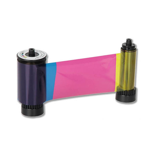 659775 - IDP SOLID YMCKO RIBBON COLORE DA 250 STAMPE