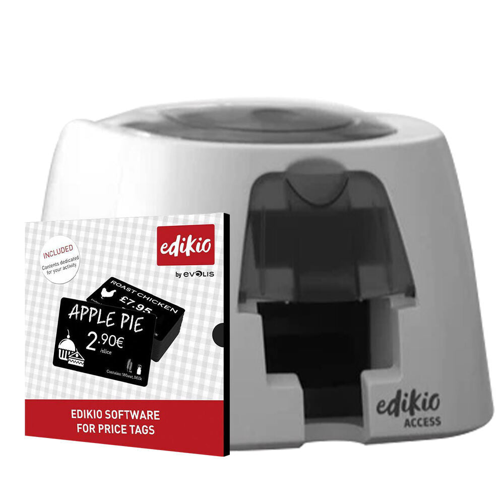 STAMPANTE CARD - EVOLIS EDIKIO ACCESS (CON SOFTWARE + NASTRO BIANCO + FOOD CARDS)