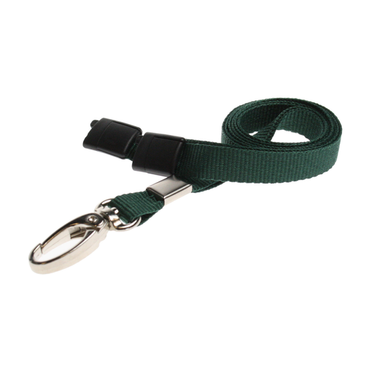 LANYARD CON GANCIO IN METALLO COLORE VERDE