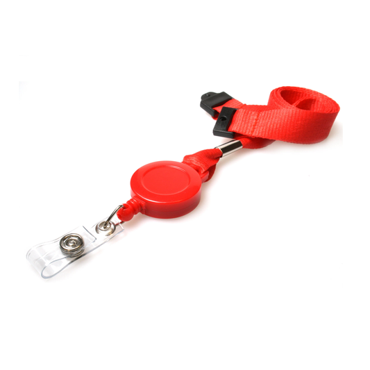 LANYARD CON YOYO COLORE ROSSO SUPERLUCIDO