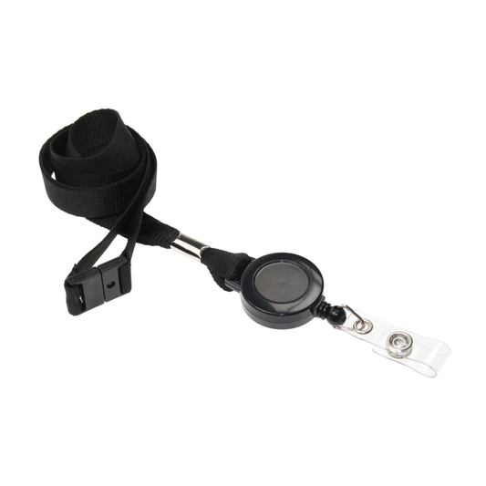 LANYARD CON YOYO COLORE NERO