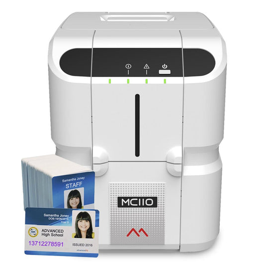 STAMPANTE CARD - MATICA MC110 (FRONTE RETRO GRATUITO + SOFTWARE CARDPRESSO OMAGGIO!)