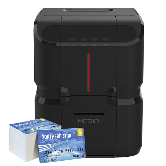 STAMPANTE CARD - MATICA MC310 (INCLUSO STARTER KIT)