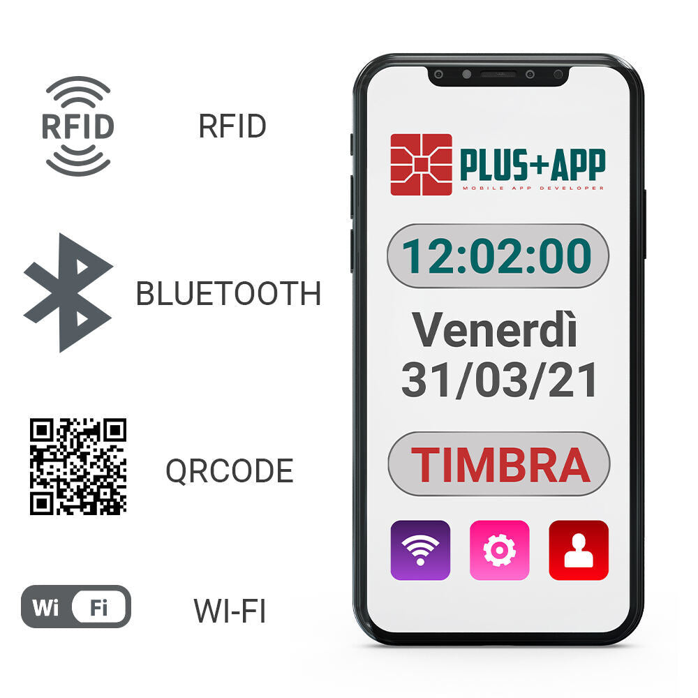 MARCATEMPO DIPENDENTI PER SMARTPHONE PLUS+APP