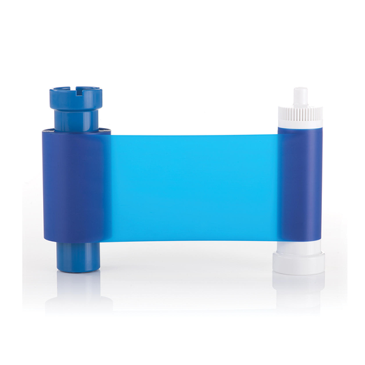 MA1000BLUE - NASTRO MONOCROMATICO BLU DA 1000 STAMPE