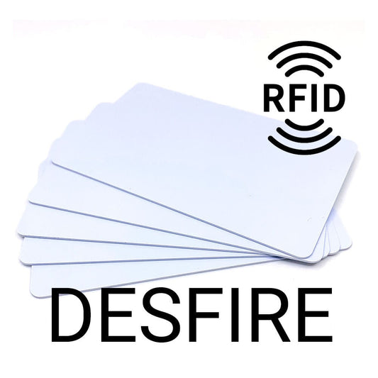 CARD RFID MIFARE DESFIRE 4K BIANCHE 13,56MHZ