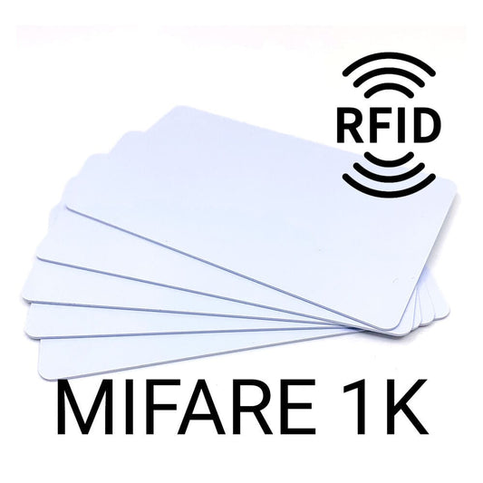 CARD RFID MIFARE BIANCHE COMPATIBLE 1KB 13,56MHZ ISO14443
