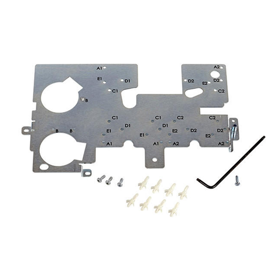 ECONDER MOUNTING PLATE EVOLIS