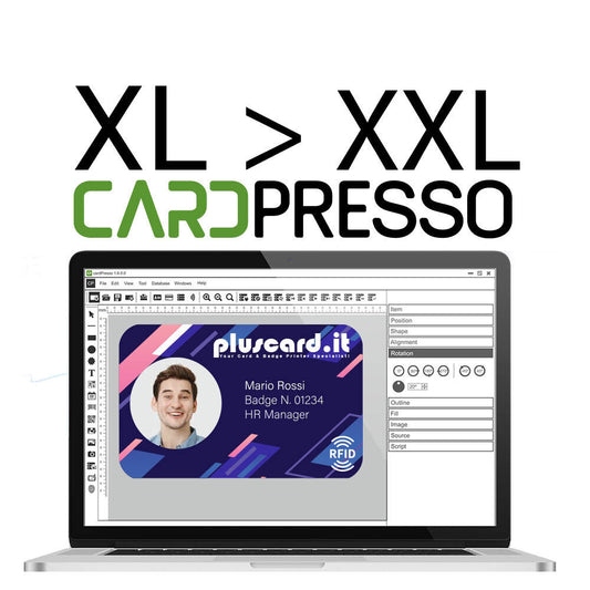 CARDPRESSO UPGRADE DA XL A XXL