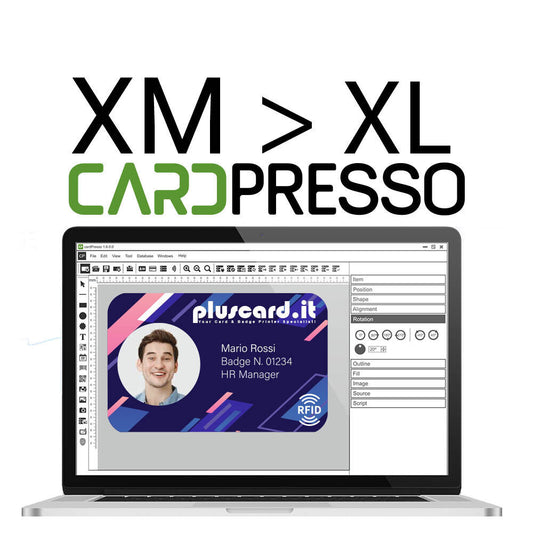CARDPRESSO UPGRADE DA XM A XL
