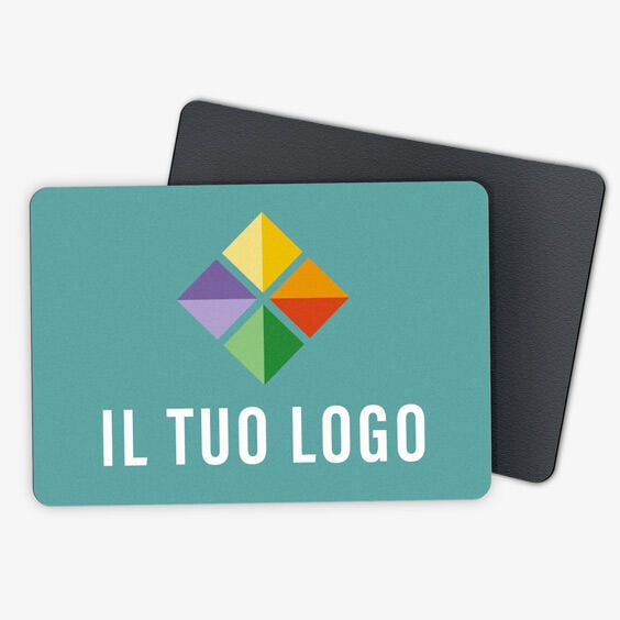 CARD PVC BIANCHE CON RETRO MAGNETE 0,80mm (CONFEZIONE DA 10 PEZZI)
